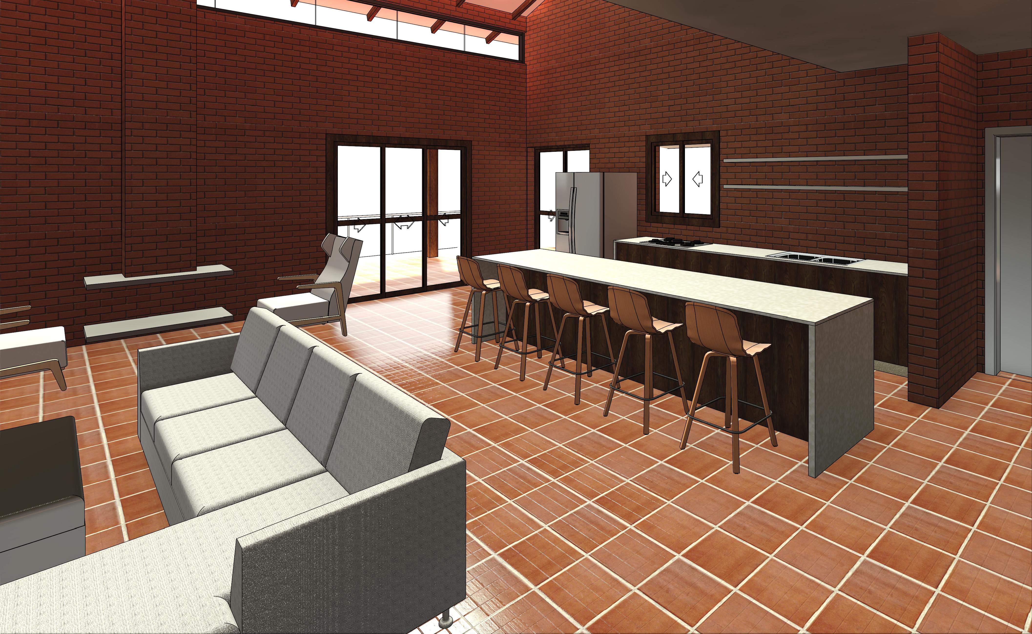 Projeto Casa de Campo - Cozinha