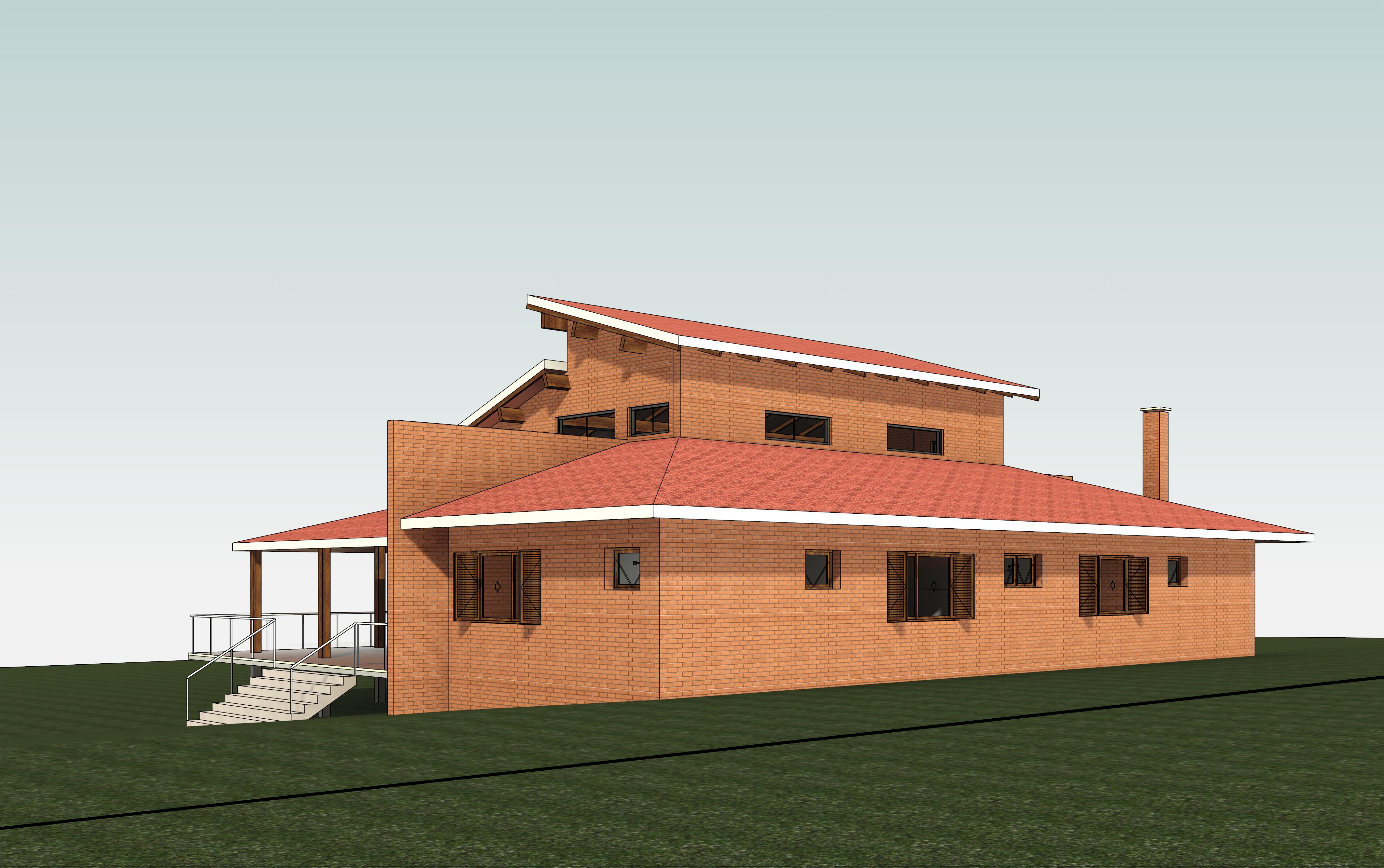 Projeto Casa de Campo - Face Oeste